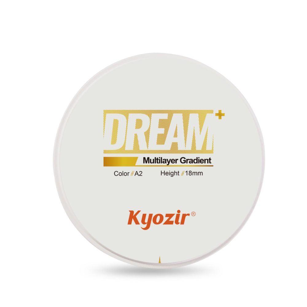 Циркониевый диск DREAM+ Multilayer (TOSOH)